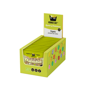 Kookie Cat Cookie Bio Cookie Pistazien