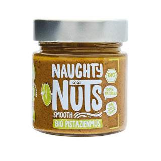 Naughty Nuts Bio Pistazienmus Smooth im Glas