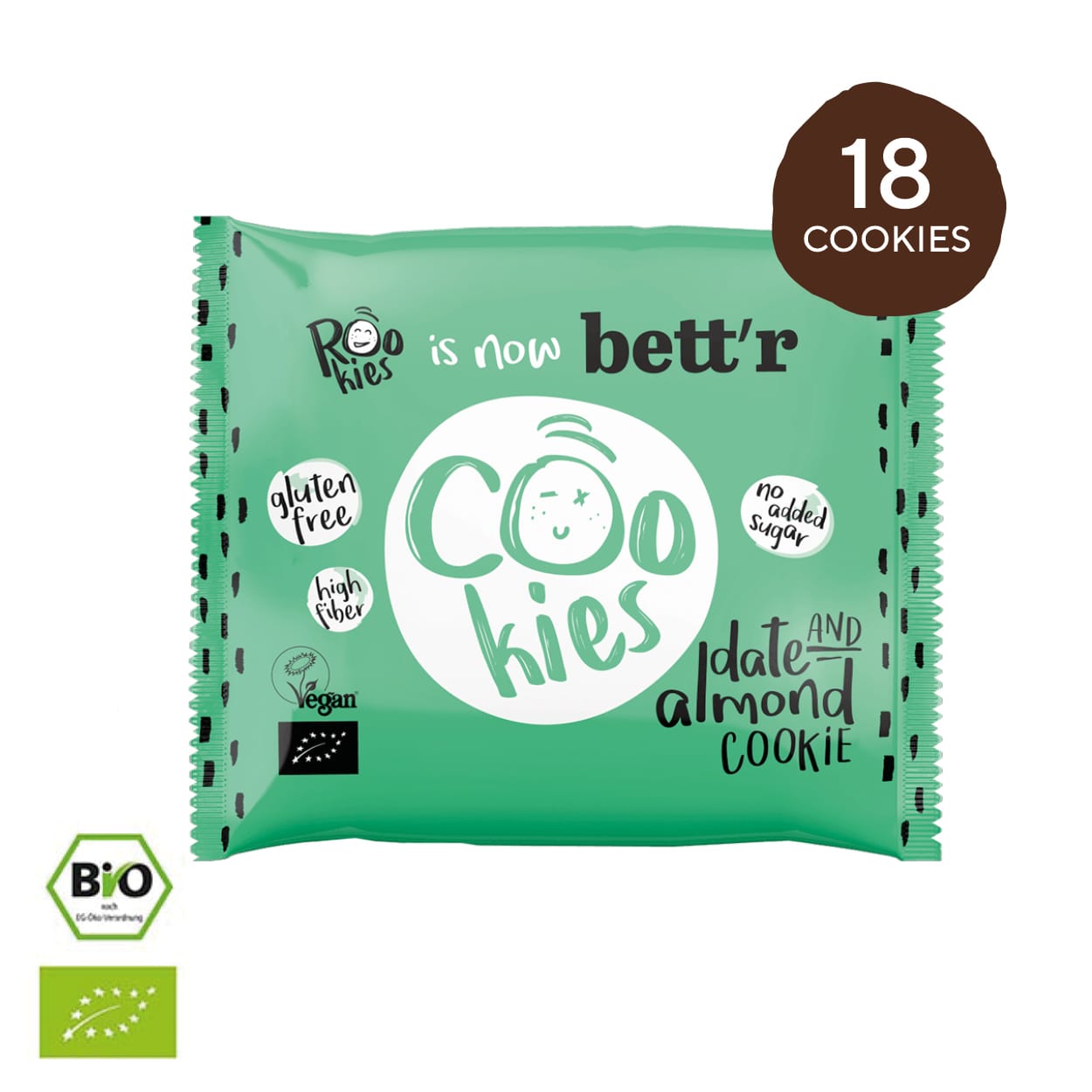 Bett'r Cookie Bio Frucht-Cookie Dattel & Mandel (MHD)