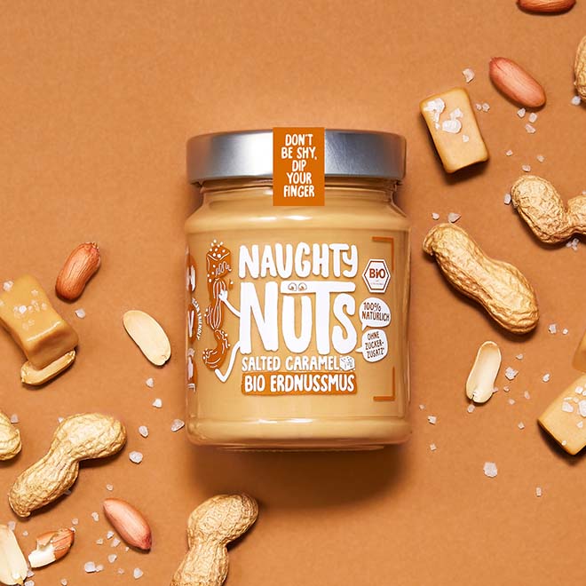 Bio Erdnussmus Salted Caramel