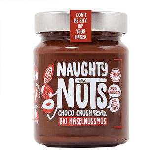 Naughty Nuts Nussbutter Bio Haselnussmus Choco Crush
